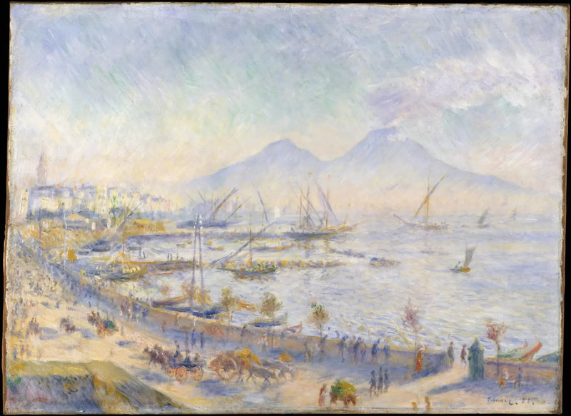 Napolibugten - Pierre-Auguste Renoir