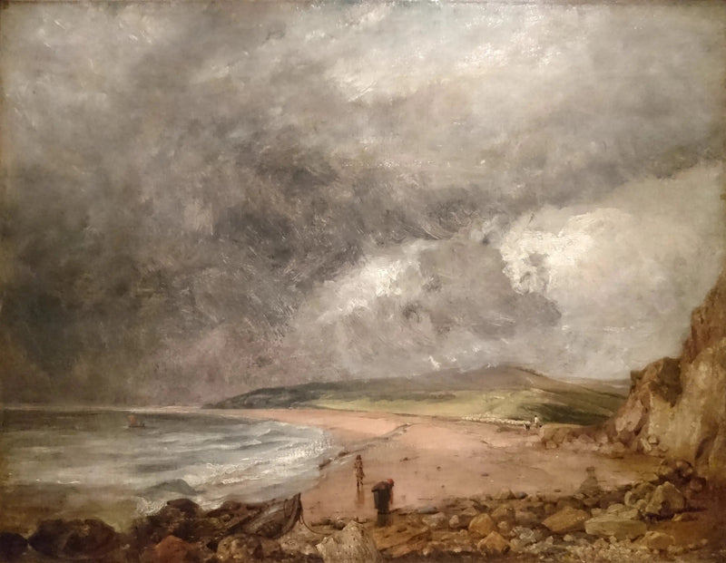 Weymouth Bugt nær stormen - John Constable