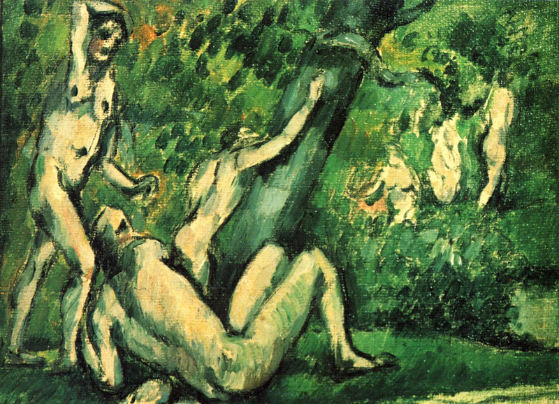 Badning - Paul Cézanne