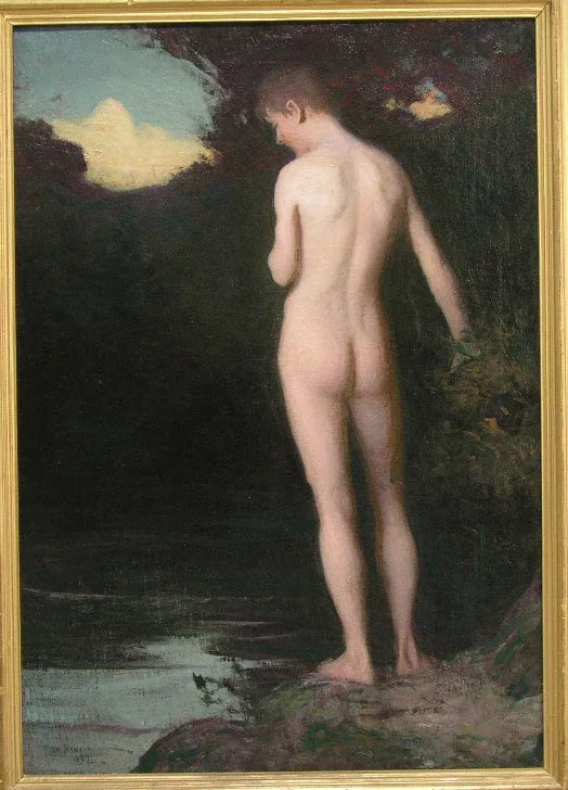 Den Bader - Frank Weston Benson