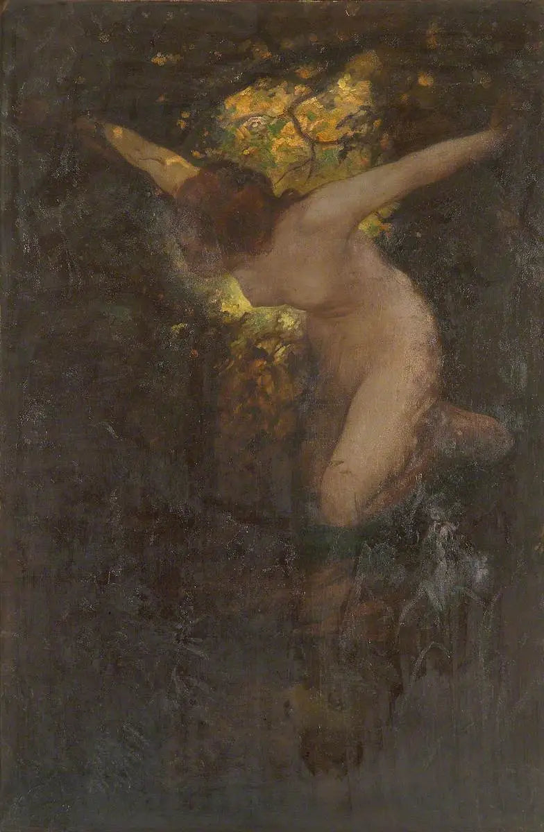 Badende kvinde - Gustave Doré