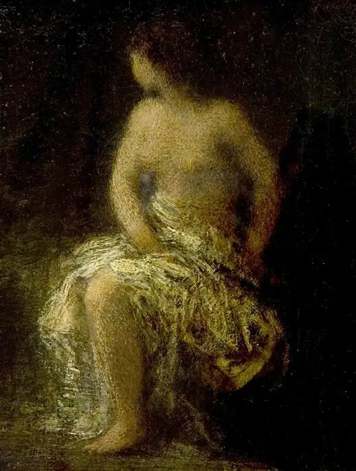 Badende kvinde - Henri Fantin-Latour