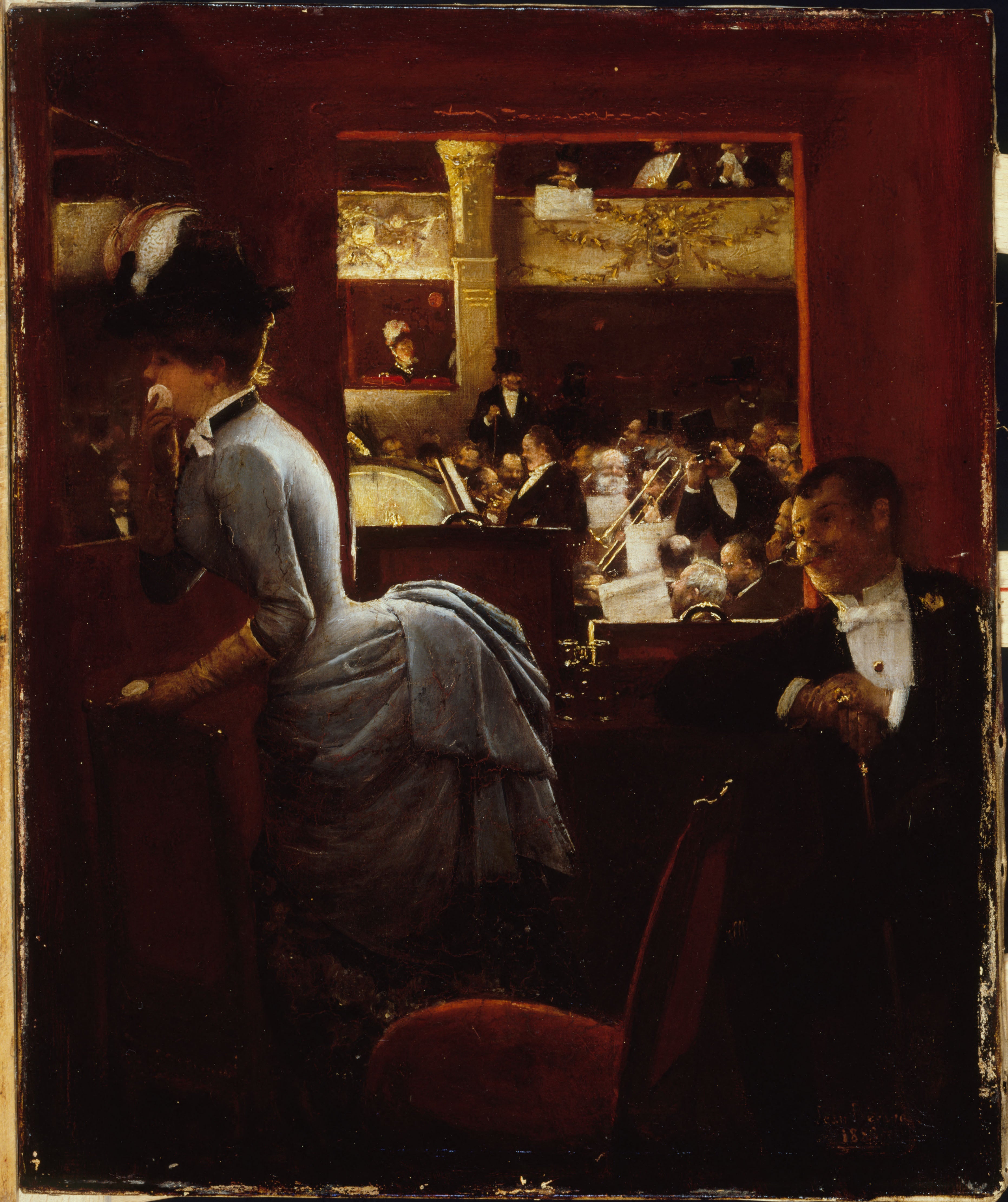 Badebassin, på Variété-teatret - Jean Béraud