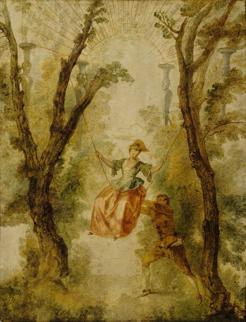 Hængekøjen - Antoine Watteau