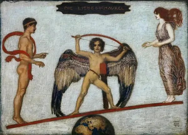 Kærlighedens Vugge - Franz Von Stuck