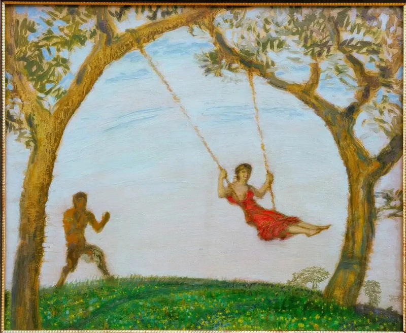 La Balançoire - Franz von Stuck