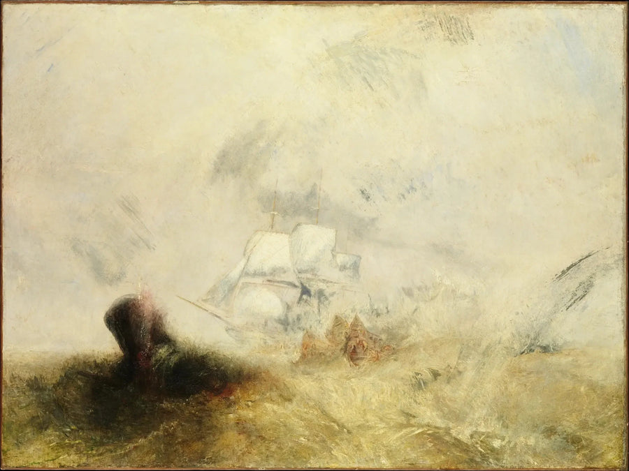 Hvalfangerbåden - J. M. W. Turner