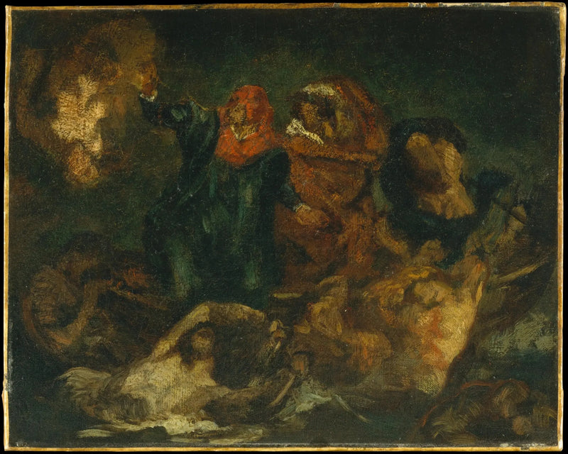 Dantes båd - Édouard Manet