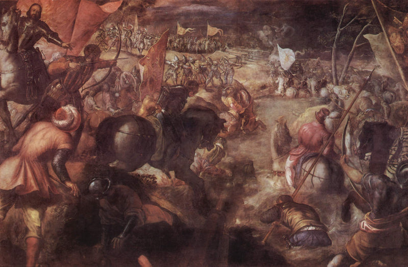 Taro-slaget - Jacopo Tintoretto
