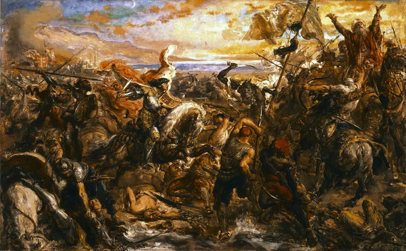 Varna-battlen - Jan Matejko