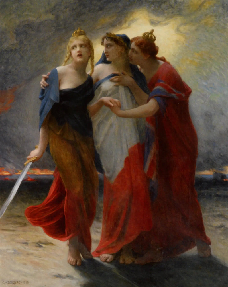 Belgien, Frankrig og England foran den tyske invasion - Guillaume Seignac