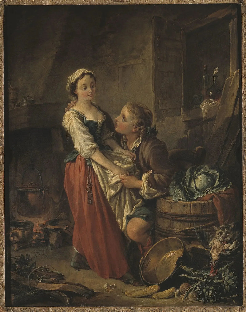 Den Smukke Kok - François Boucher