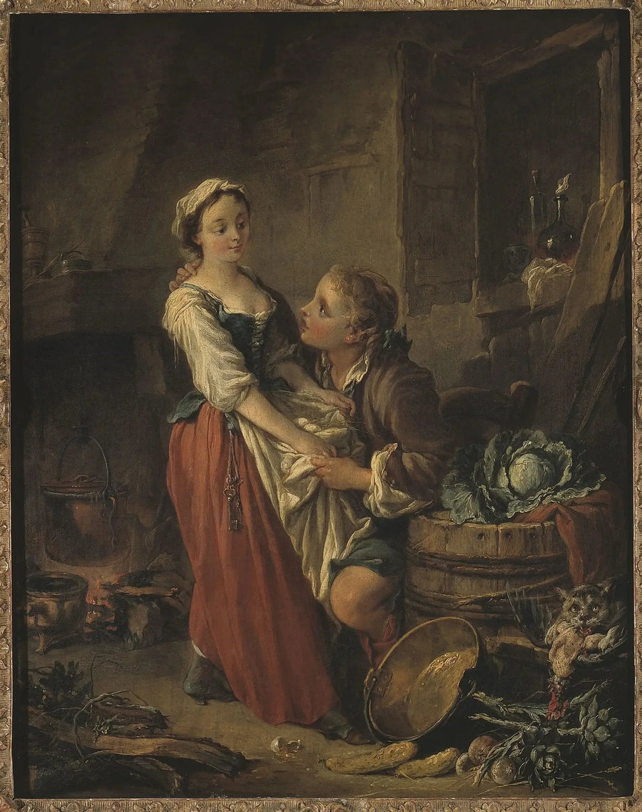 Den Smukke Kok - François Boucher