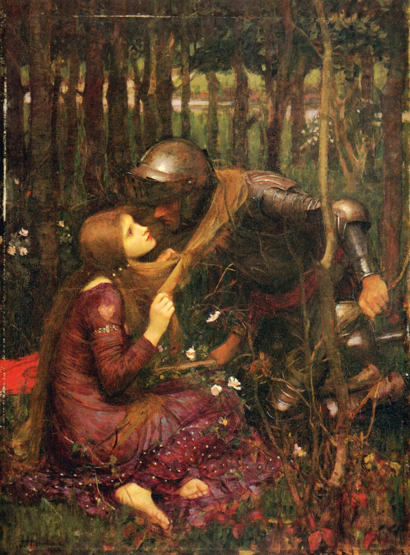 Den smukke dame uden barmhjertighed - John William Waterhouse