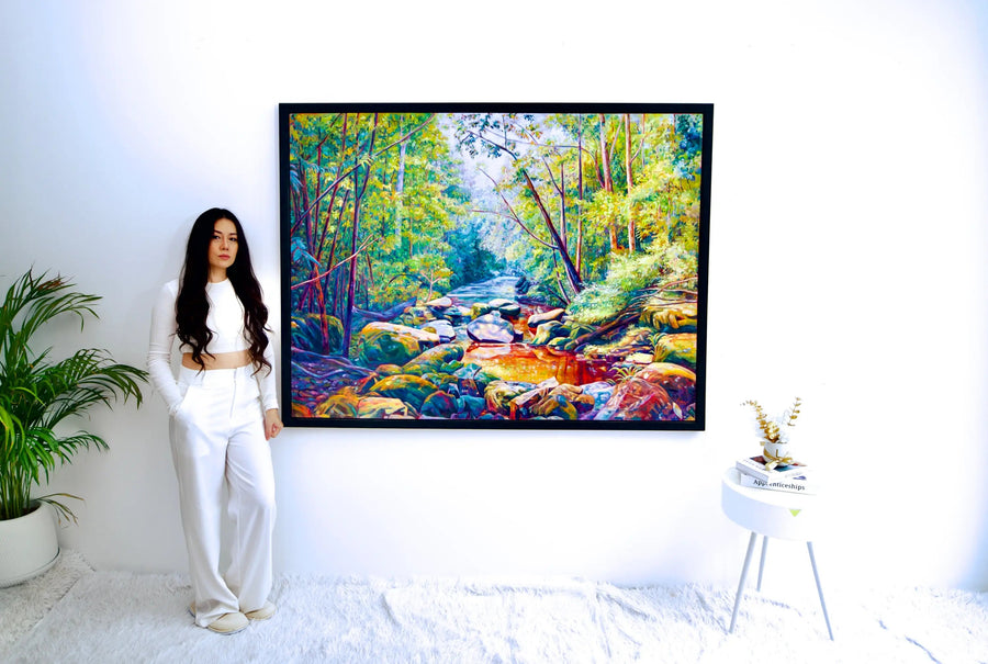 Den smukke Skov  | 160 x 120 cm
