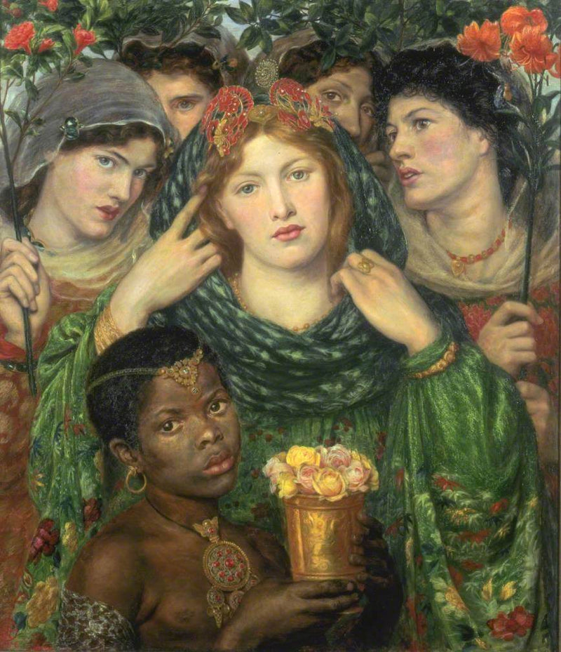 La Bien-Aimée eller La Mariée - Dante Gabriel Rossetti