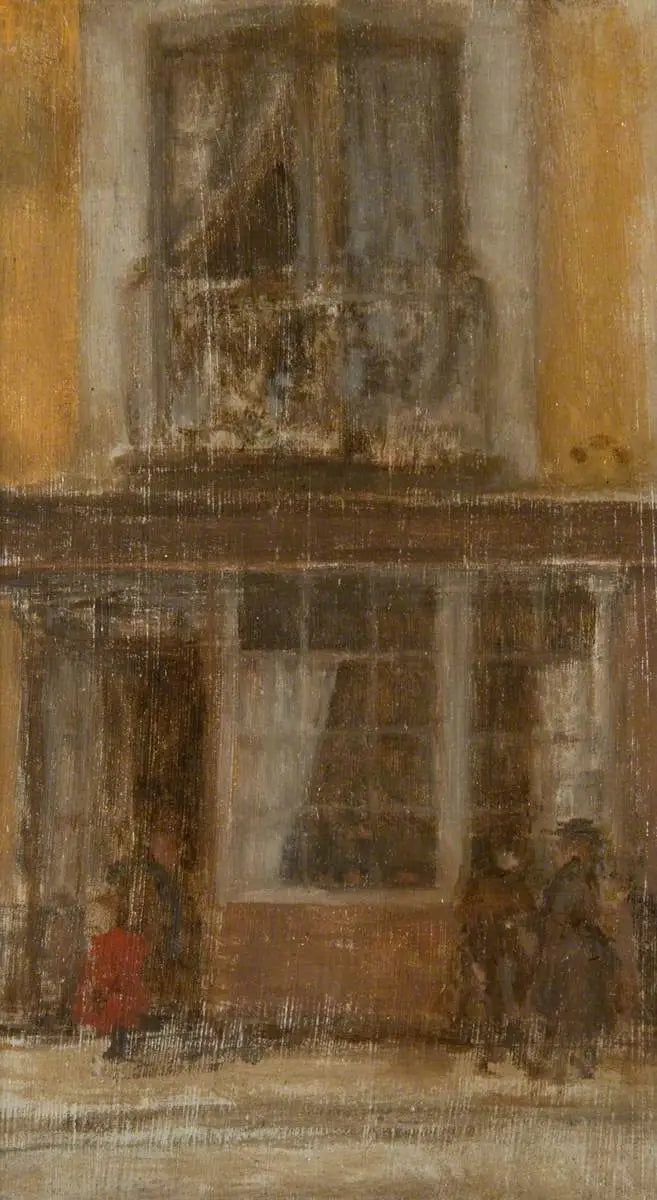 Vaskekonen, Dieppe - James Abbott McNeill Whistler
