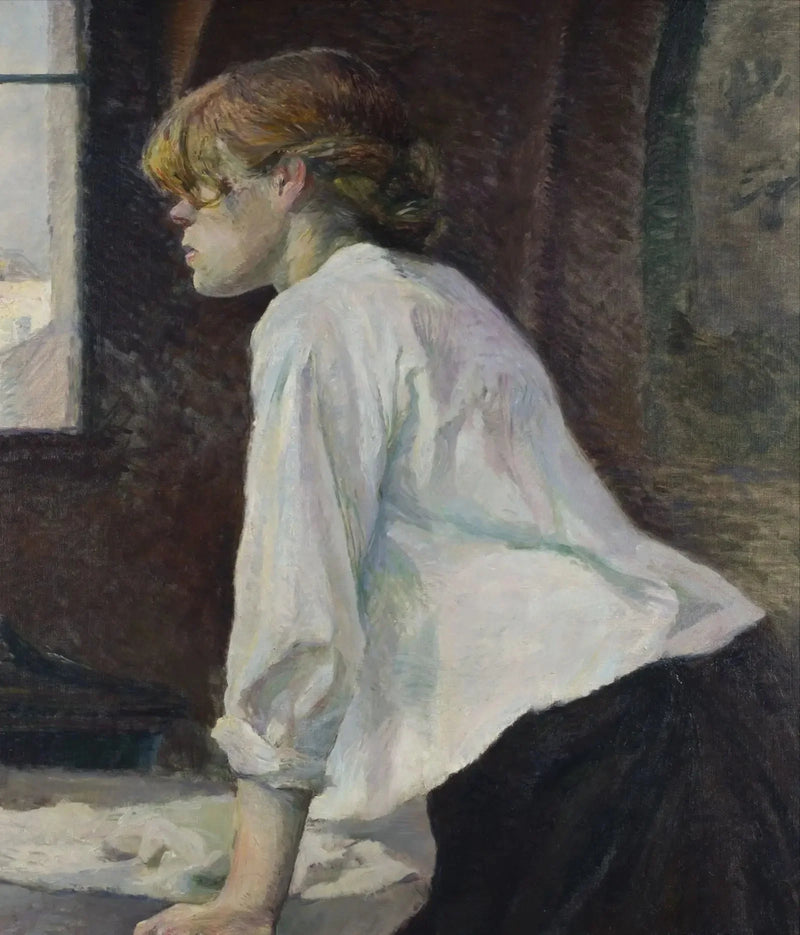 Vaskekonen - Henri de Toulouse-Lautrec