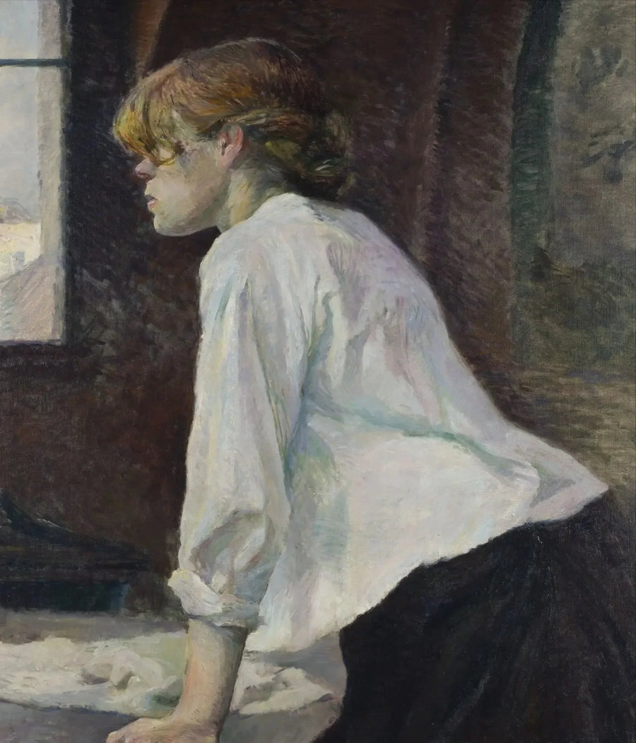 Vaskekonen - Henri de Toulouse-Lautrec