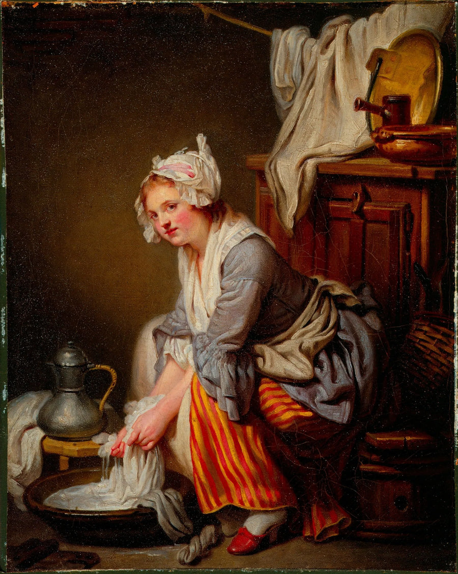 Den vaskekone - Jean-Baptiste Greuze