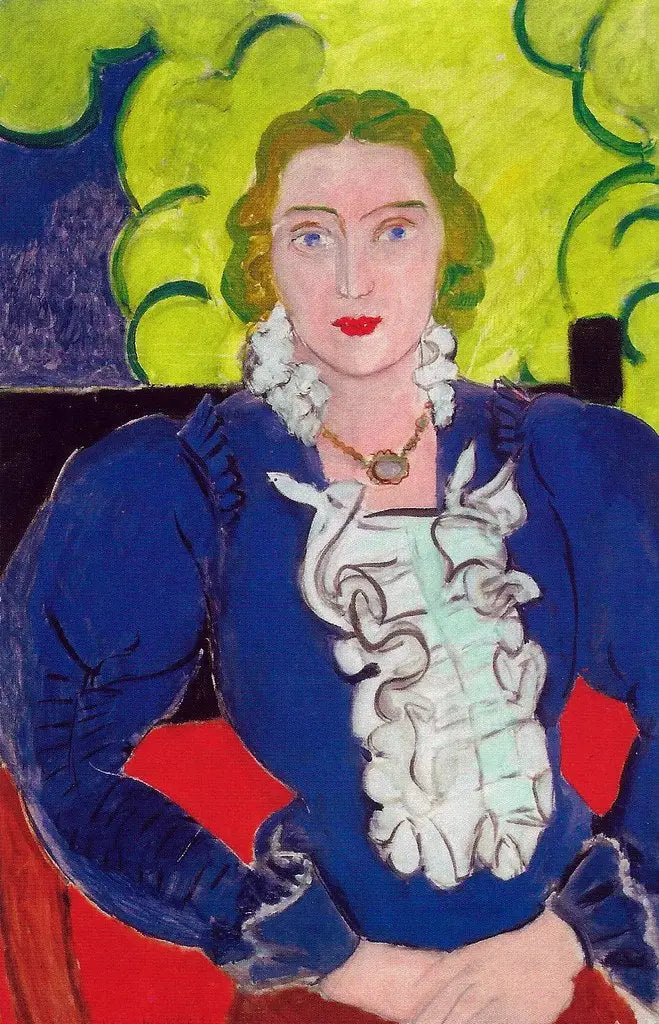 Den blå bluse - Henri Matisse