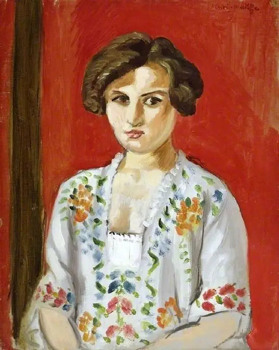 Den Bulgarske Bluse - Henri Matisse