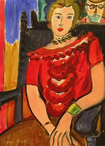 Den røde bluse - Henri Matisse