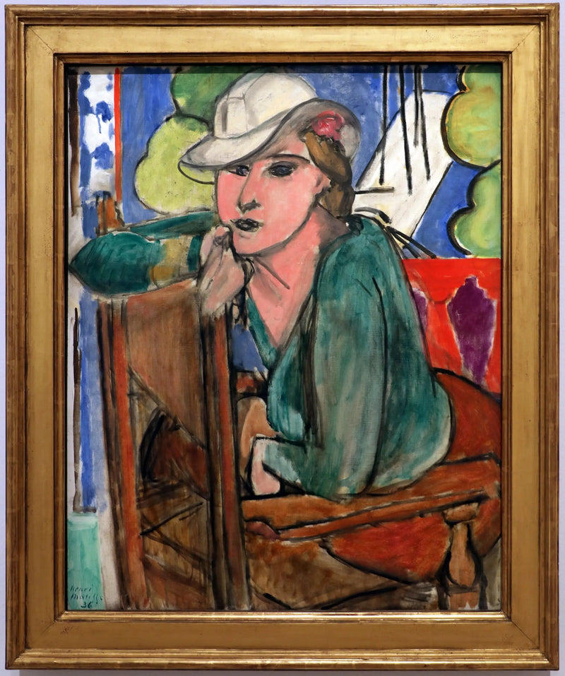 Den grønne bluse - Henri Matisse