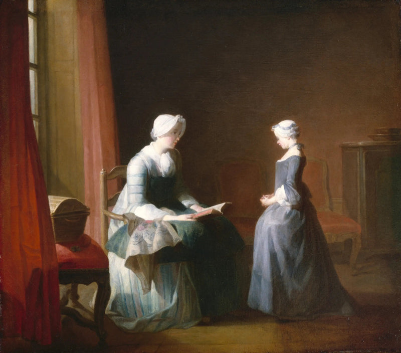 Den gode opdragelse - Jean Siméon Chardin