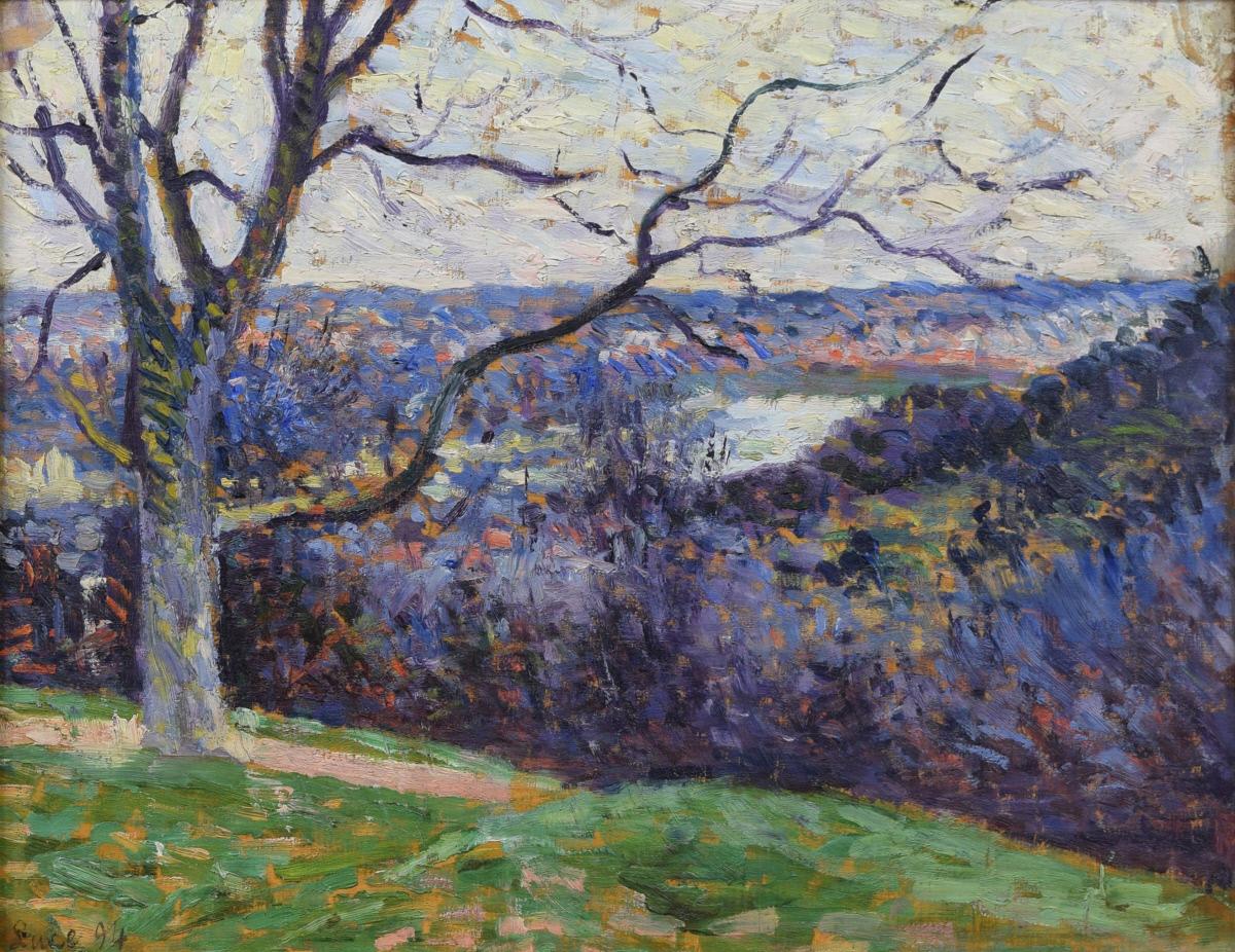 La boucle de la Seine près d’Herblay (The Loop of the Seine near Herblay) - Maximilien Luce - Alpha Reproduction