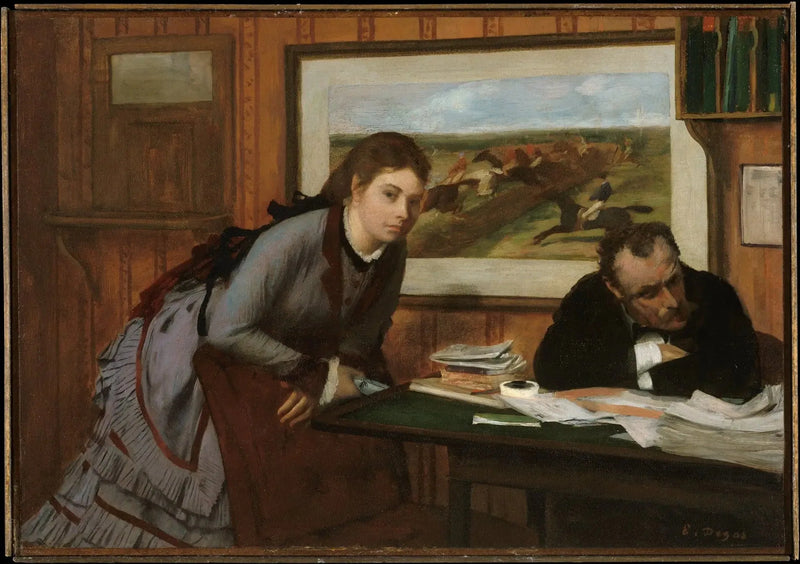 Den sulkede - Edgar Degas