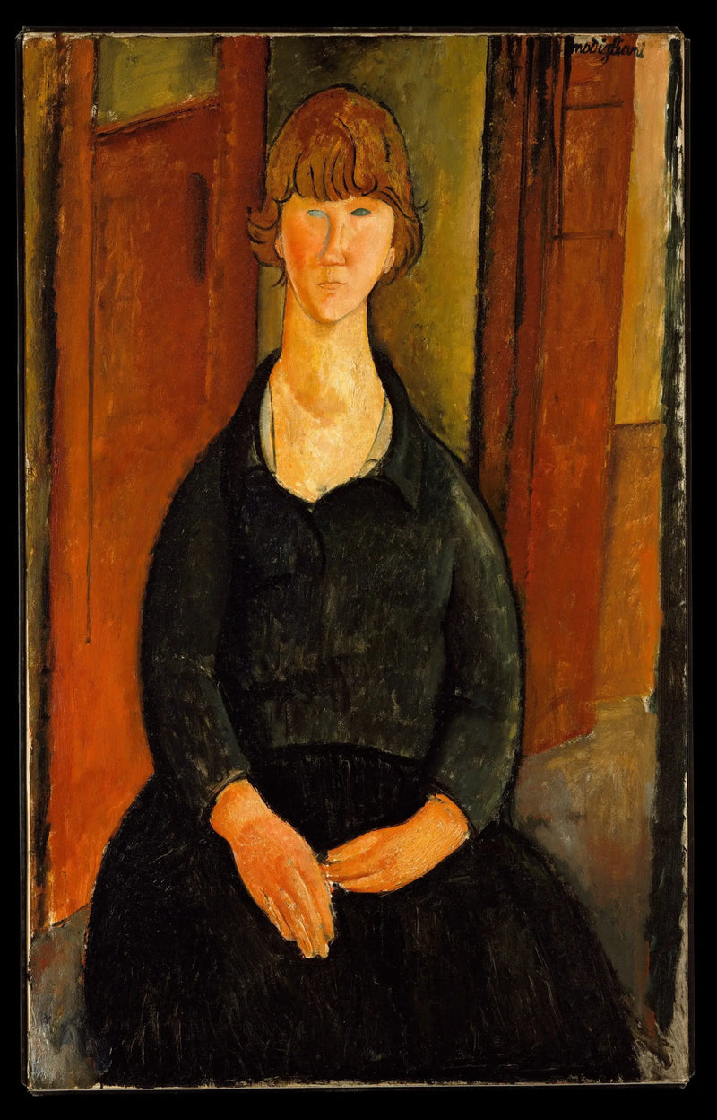 Blomsterpigen - Amedeo Modigliani