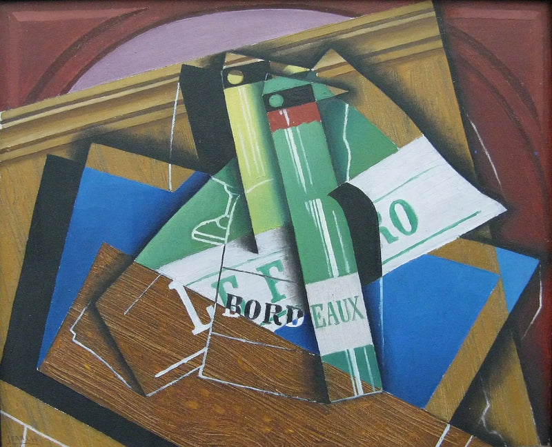 Bordeaux-flaske - Juan Gris