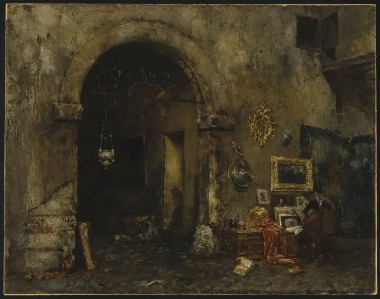 Antikvitetsbutikken - William Merritt Chase