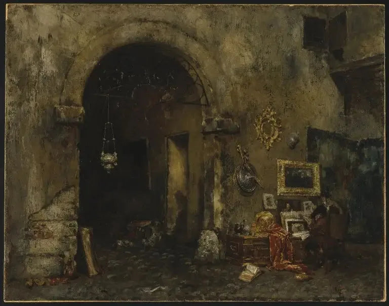 Antikvitetsbutikken - William Merritt Chase