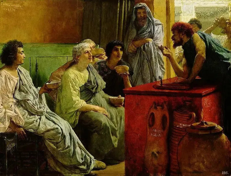 Vinbutikken - Lawrence Alma-Tadema