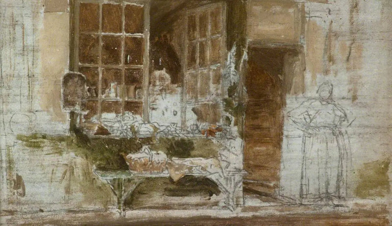 Primeurbutikken, Paris - James Abbott McNeill Whistler