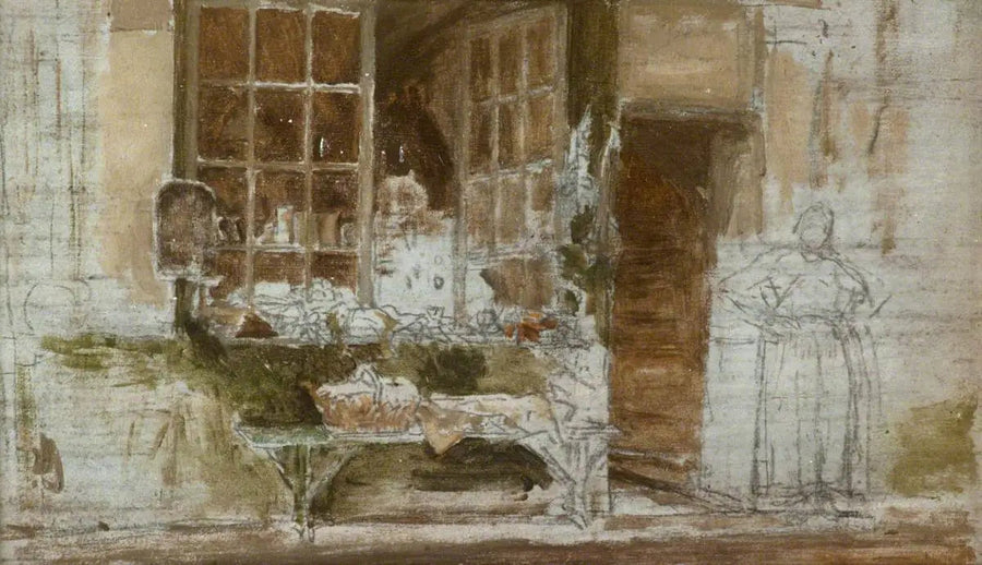 Primeurbutikken, Paris - James Abbott McNeill Whistler
