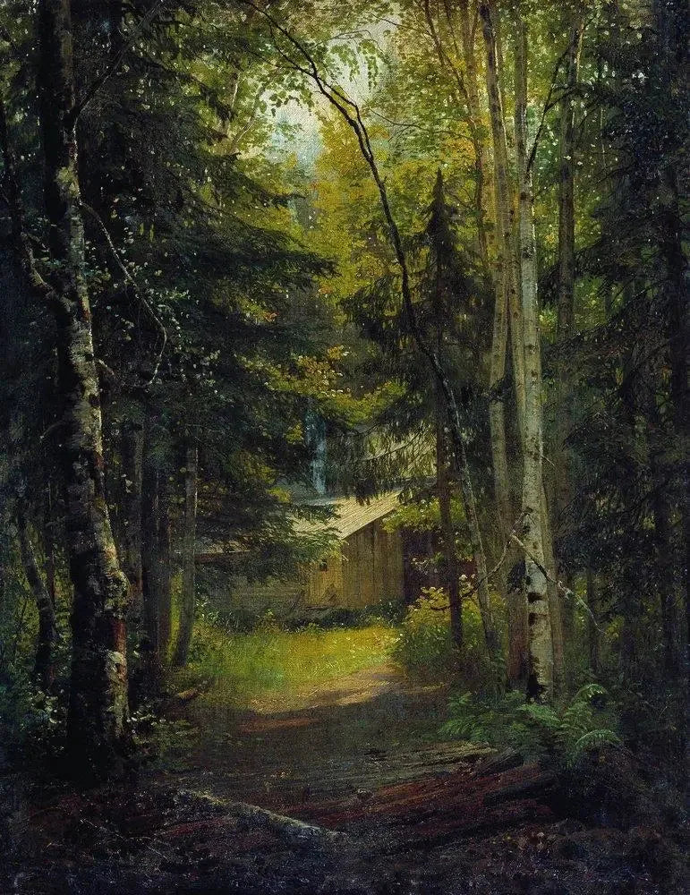 La hytte i skoven - Ivan Chichkine