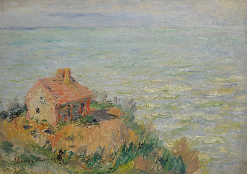 Toldernes hytte. Eftermiddagseffekt - Claude Monet
