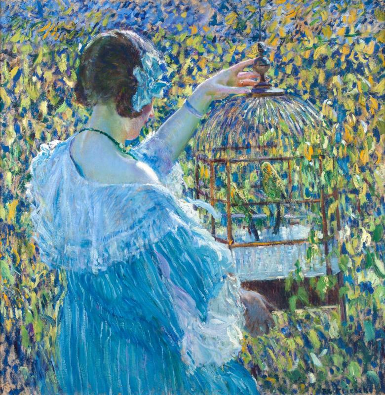 Fuglebur - Frederick Carl Frieseke