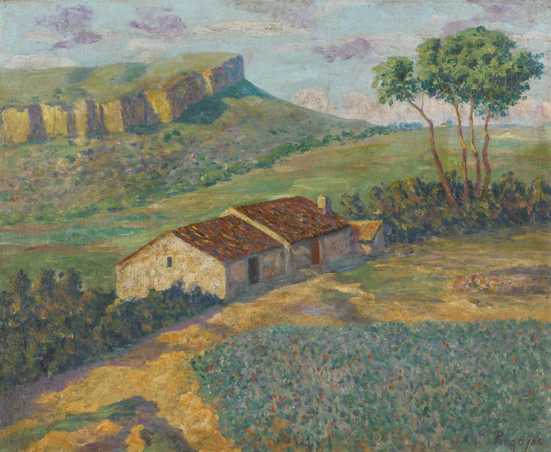 Landskabet nær Ripoll, Catalonien - Dari��o de Regoyos