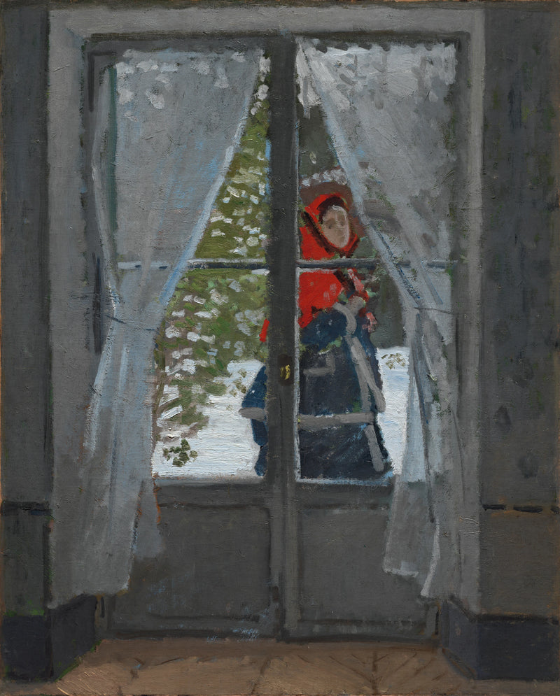 Den røde kapeline W257 - Claude Monet