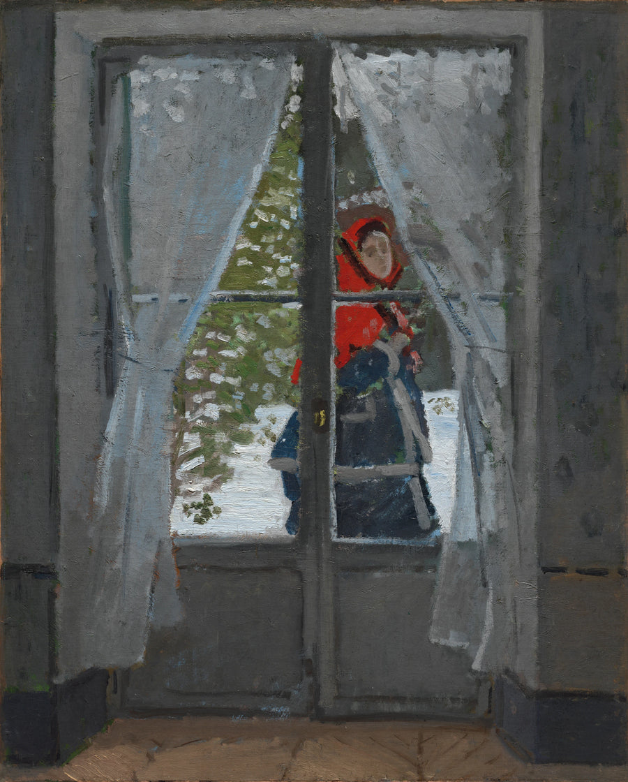 Den røde kapeline W257 - Claude Monet