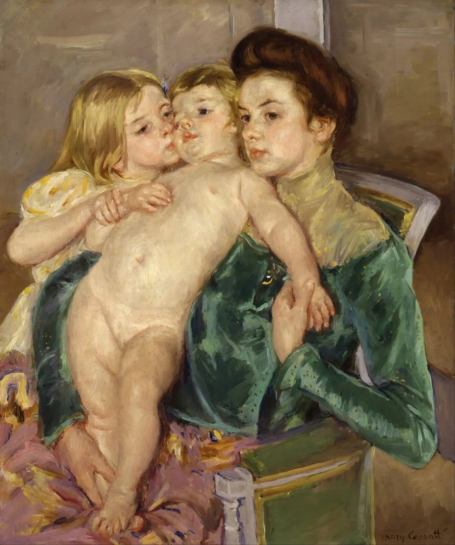Kælen - Mary Cassatt
