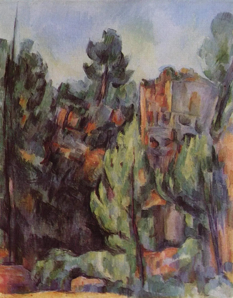 Bibémus-gravpladsen - Paul Cézanne