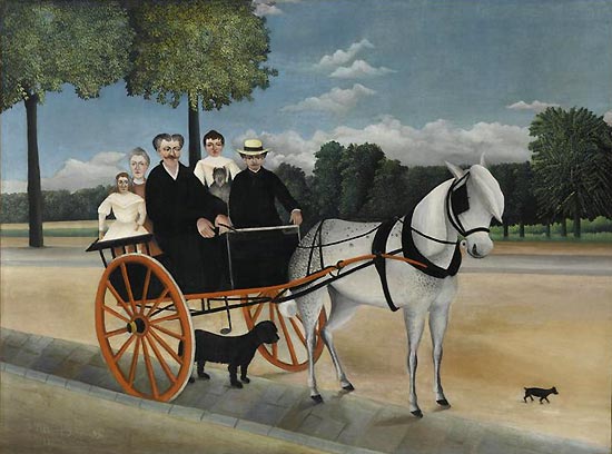 La Carriole du père Junier - Henri Rousseau