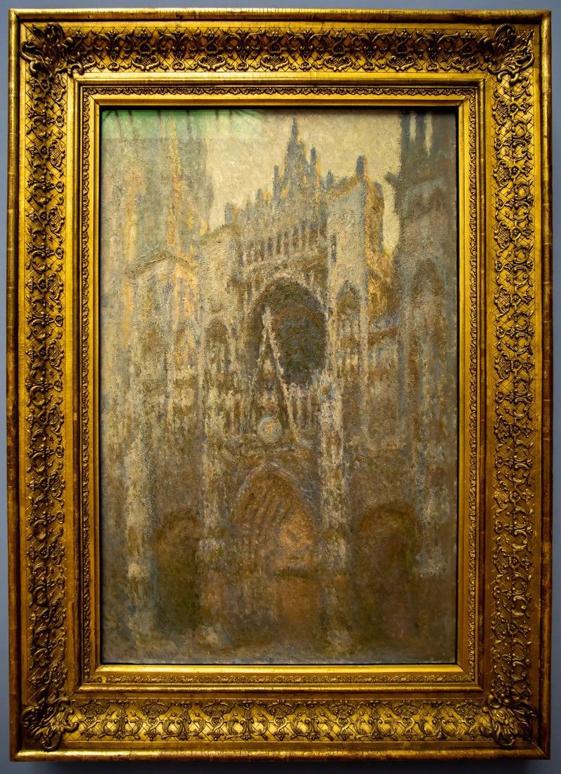 Rouen Katedralen, Portalen - Claude Monet
