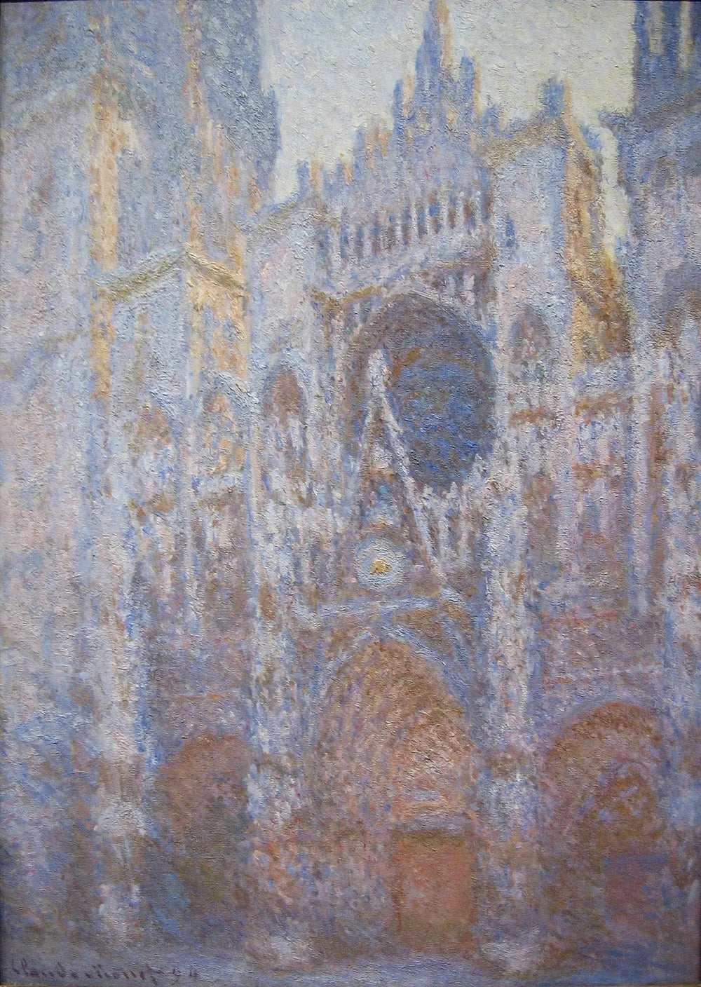 La Cathédrale de Rouen, le Portail - Claude Monet image 1 tableau peint à l’huile sur toile