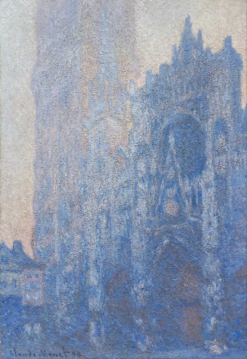 Rouen Katedralen, Portalen og Albane-tårnet, Aube - Claude Monet